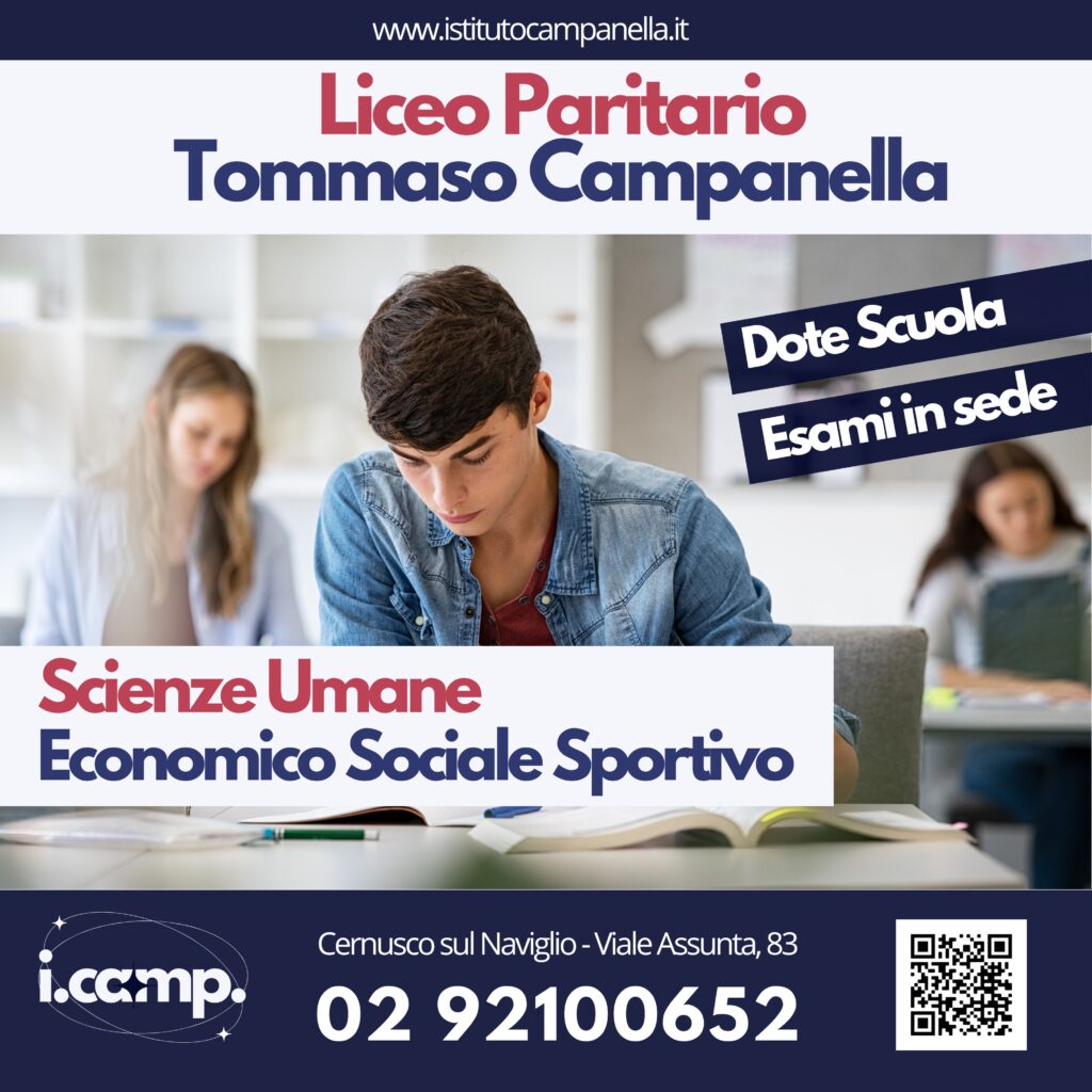 istituto campanella scuola privata liceo scienze umane sportivo Cernusco Sul naviglio