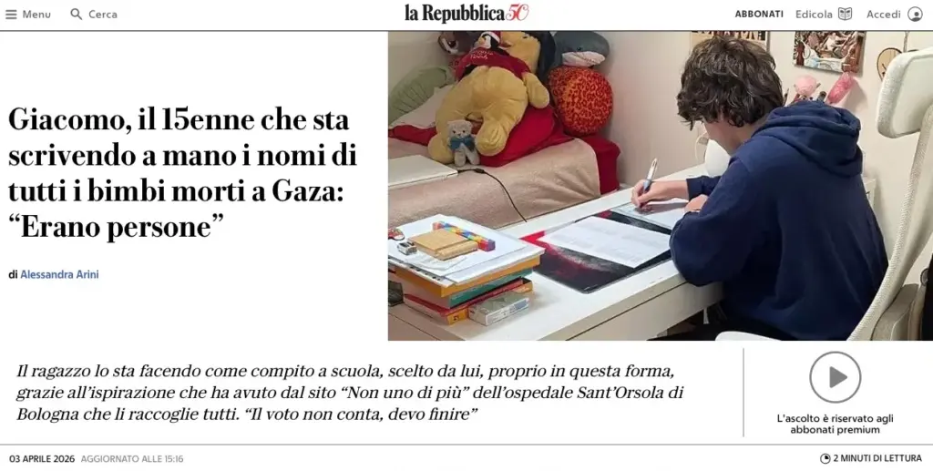 giacomo longo studente del campanella